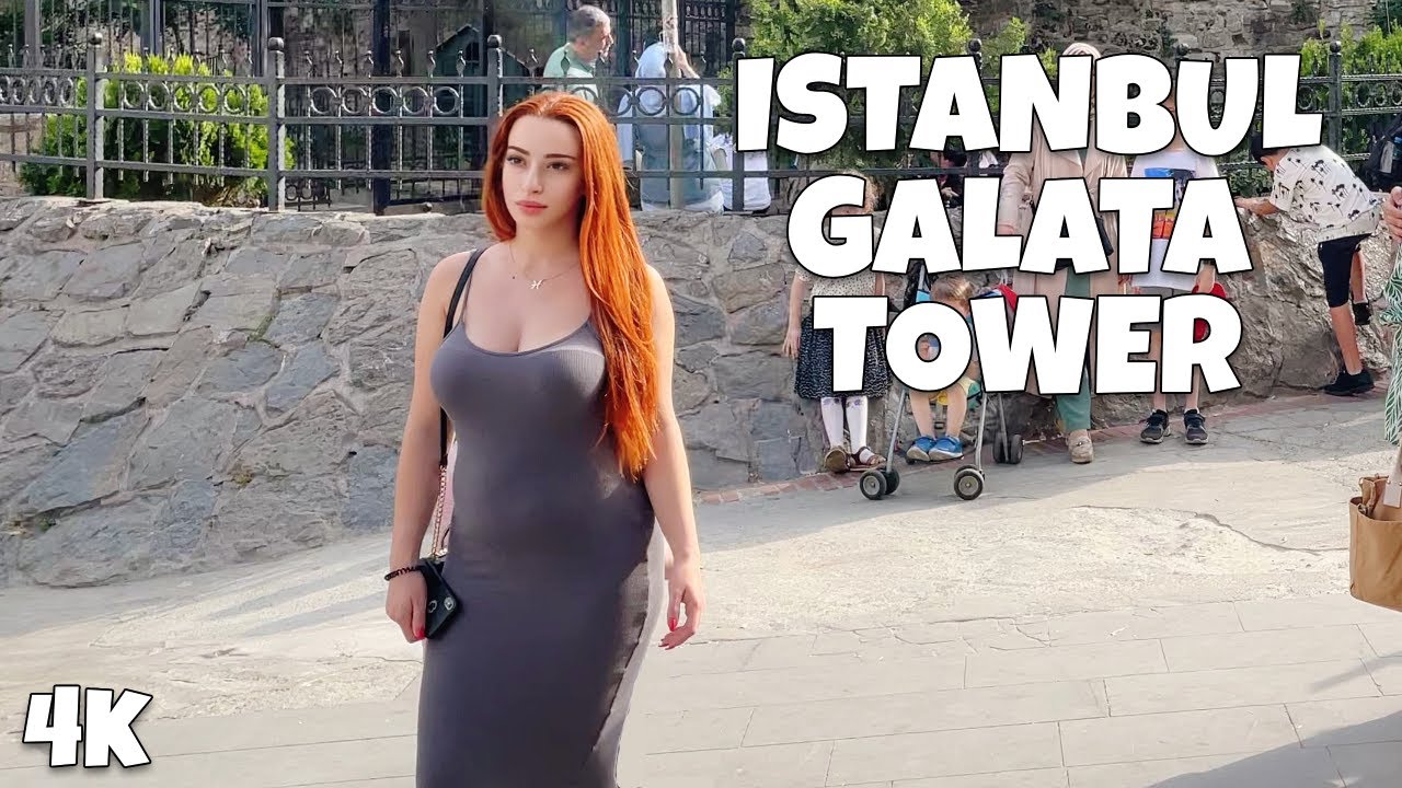 [4K] 🦊 Istanbul Walk Galata Tower : Walking Tour