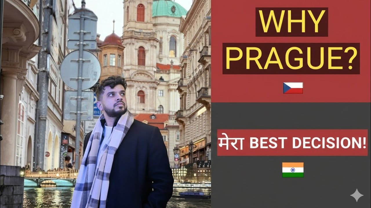 Why I chose Czech Republic over Germany & UK? 🇮🇳🇨🇿