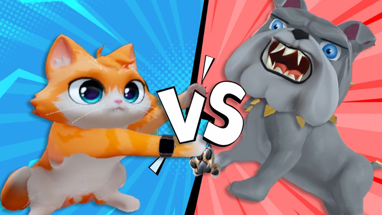 [Кот VR] Гениальный Кот VS Сумасшедшая Собака - I Am Cat VR