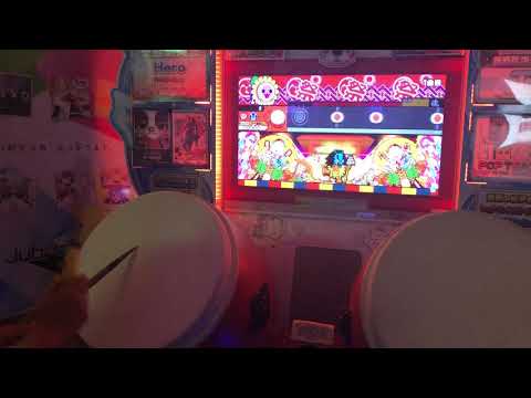 【太鼓の達人ブルーVer.】Ｄ絶対！ＳＡＭＵＲＡＩインザレイン(裏)全良