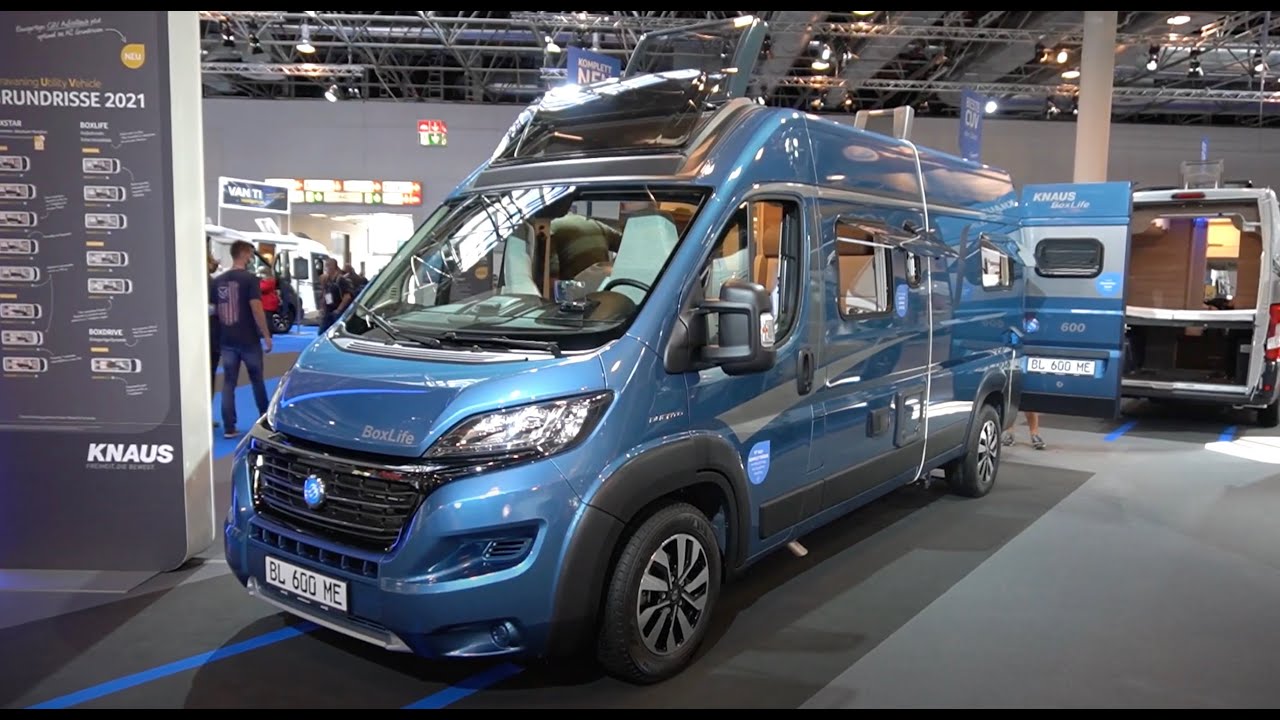 Knaus Boxlife 600 ME 2021 Caravan Salon 2020 Motorhome Panel Van CUV  detailed description - YouTube