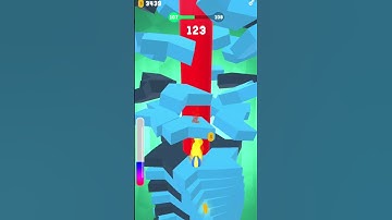 Drop Stack Ball 🏀🏈 Game amazing gameplay (iOS Android Gameplay)#dropstackball