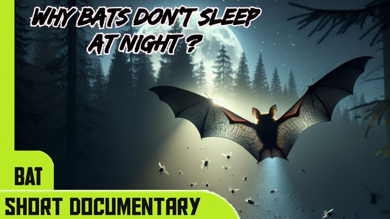Bat | why bats don't sleep at night ? - YouTube