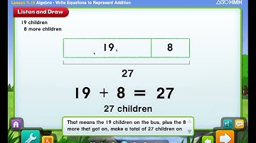 Grade  2 Week 4 Day 1 Write Equations to Represent Addition