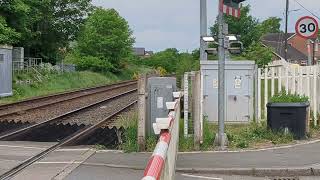 *Freight* Willaston Level Crossing (Cheshire) Sunday 12.05.2024