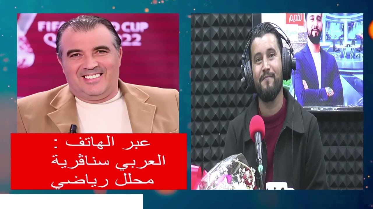 محمد علي بن رمضان أمام 35 ألف متفرج من جماهير الترجي امام الاهلي المصري!