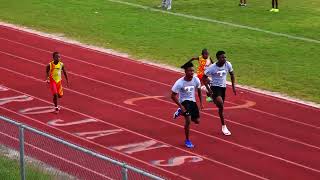 Boys 60m Heat 3 Prelims TimeSpann Red and Black IndoorOutdoor 2024