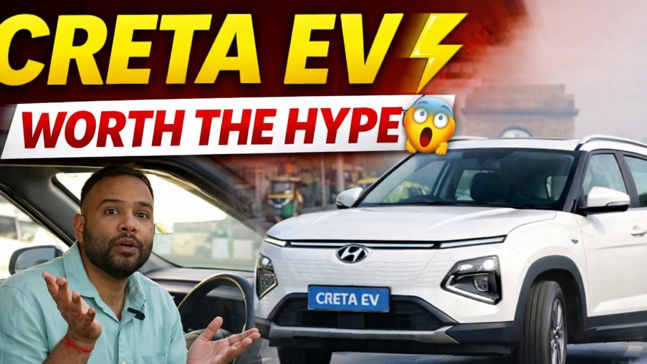 Hyundai Creta EV is HERE! 🔥 India’s New Electric King?