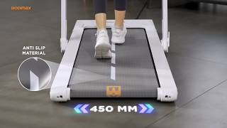 TANPA BISING, SUPER KOKOH! BODIMAX ULTIMA: TREADMILL DENGAN TOUCHSCREEN & LANDASAN LEBAR!