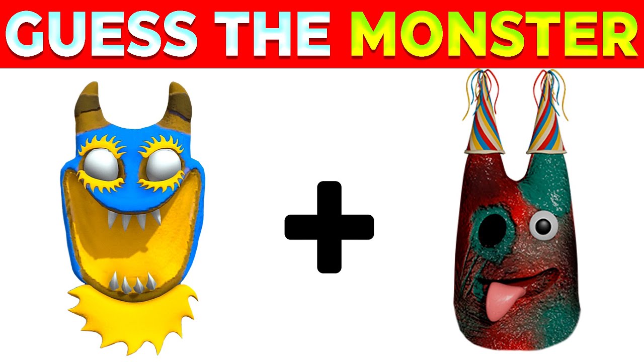 Guess The MONSTERS By EMOJI & VOICE  Garten of Banban 8  Flumbo + Injured Banban
