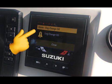 Suzuki Oil change warning reset