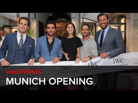 IWC SCHAFFHAUSEN celebrates boutique opening in Munich