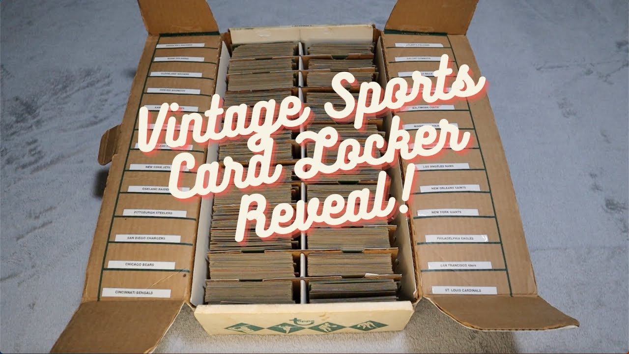Sports Card Locker Reveal YouTube