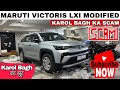 VICTORIS LXI MODIFIED🔥 SCAM OF KAROL BAGH❌ NIKKU CAR DECOR🔥VICTORIS BASE TO TOP ✅#trending #victoris