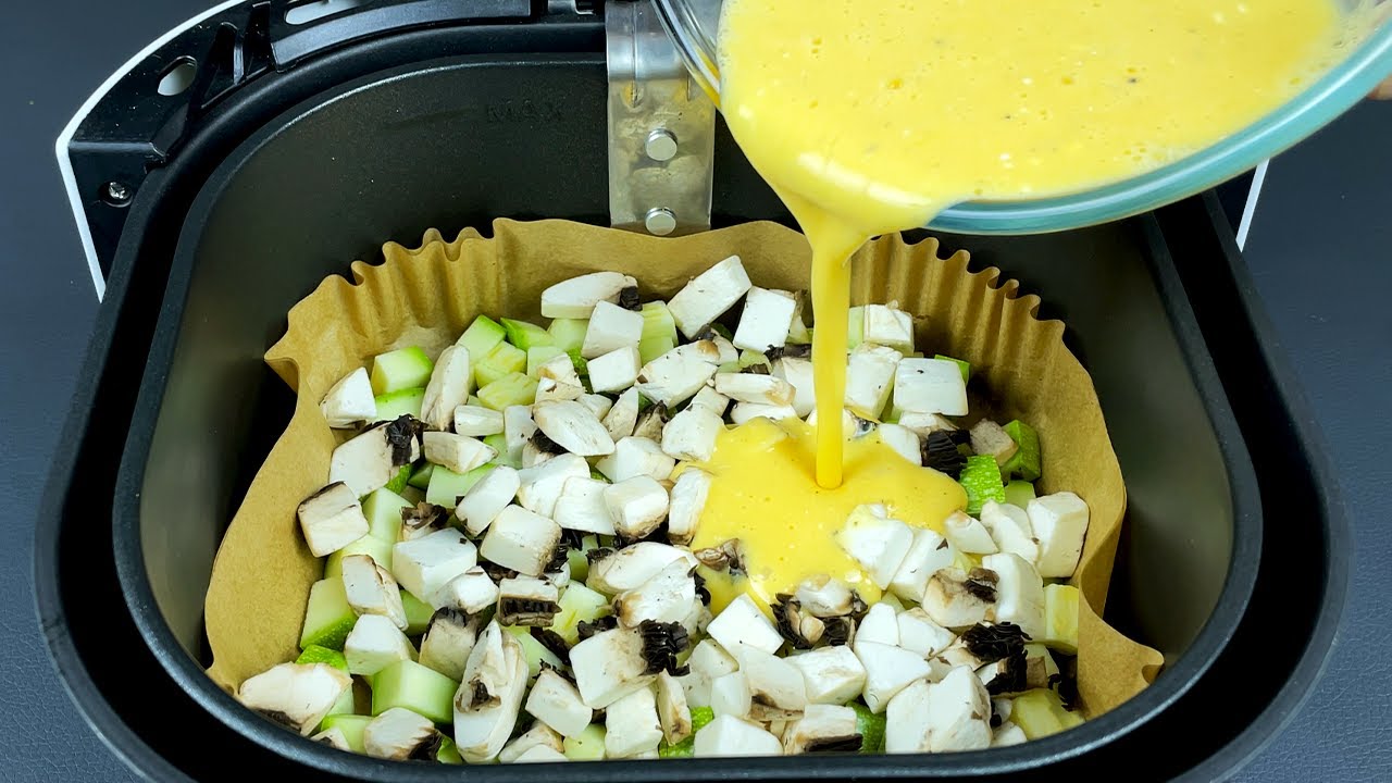 Wenn Sie eine Heißluftfritteuse haben, sollten Sie das heute unbedingt ausprobieren!