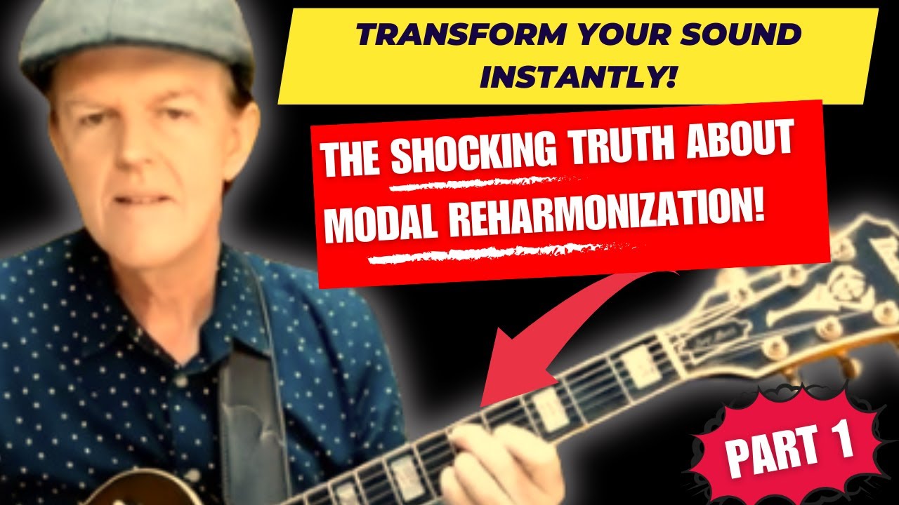 Откройте секретные звуки: как модальная регармонизация преображает вашу игру на гитаре!