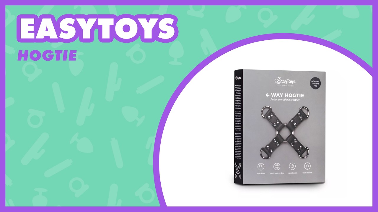 EasyToys Black Leather Hogtie Review | EasyToys