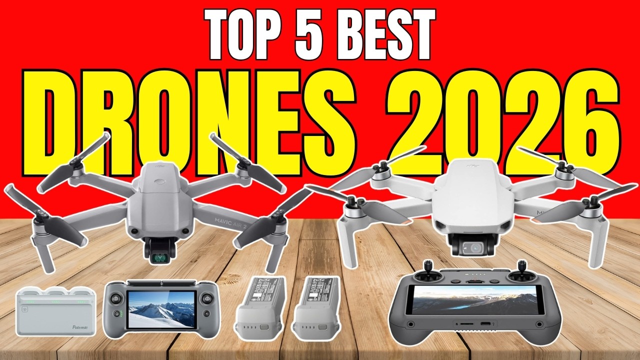 Best Drones 2026 for Beginners and Professionals - YouTube