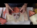 Altered Book Pop Up Face