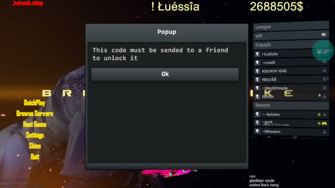 Brutal Strike Skin Code 2025