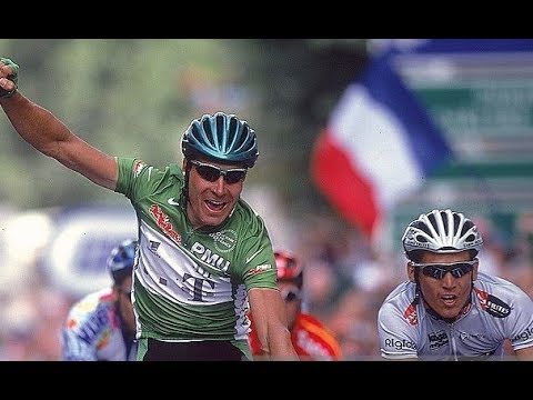 Maillot Nike Erik Zabel - Tour De France 2001 - Vert - Taille XL - Neuf étiqueté
