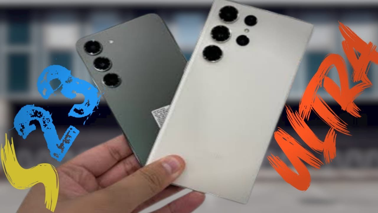 Samsung galaxy s23 vs s23 ultra comparison by m4 media tech.