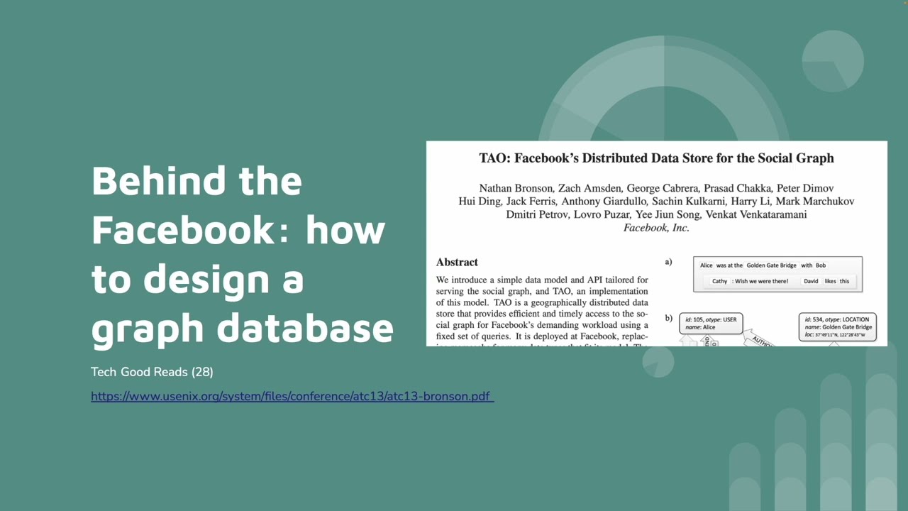 Behind Facebook: how to design a Graph Database