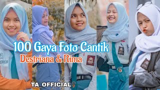 A Foto Hunting Kekinian Anak Sma Hits Destriana & Rima Melati