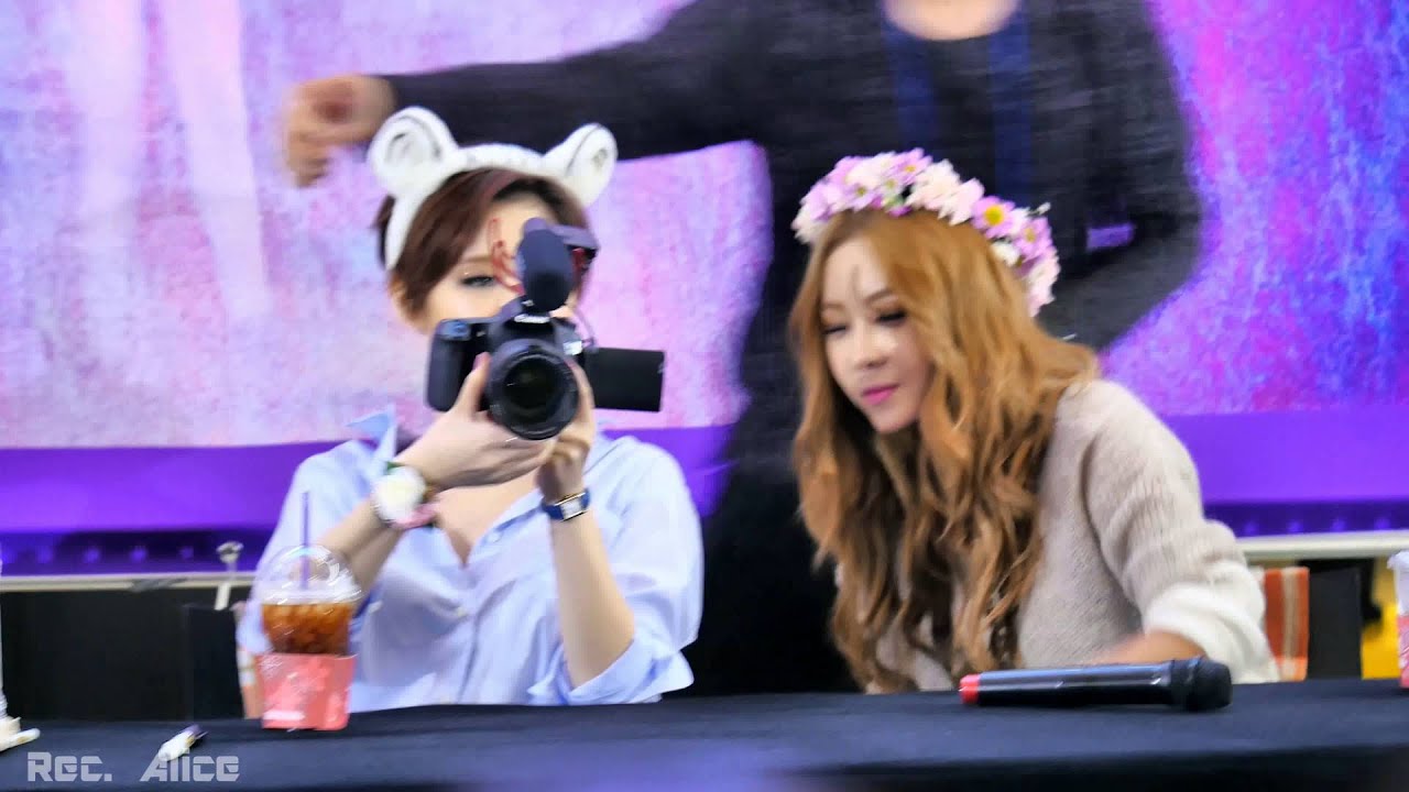 [151114] 브아걸 팬싸인회 직캠 - 가인, 나르샤, 그리고 카메라 @ 여의도 IFC몰