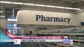 Meijer announces ways to register for COVID-19 vaccine
