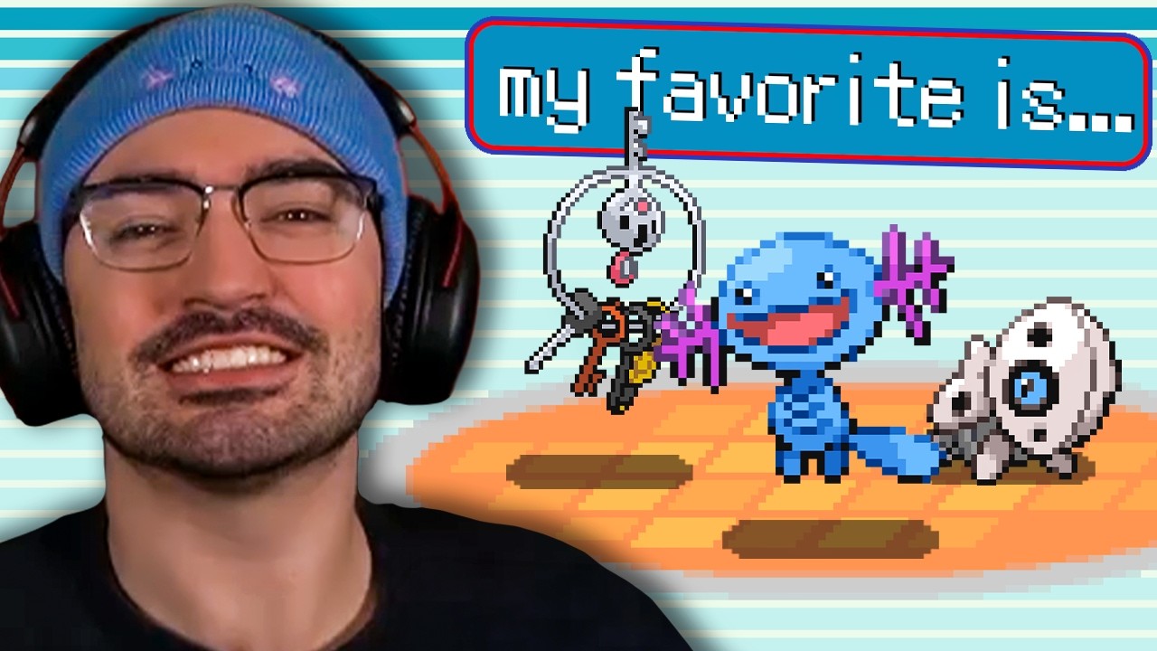 I Tried to Pick My Favorite Pokemon of Every Type