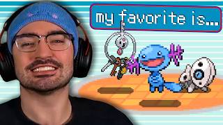 I Tried to Pick My Favorite Pokemon of Every Type