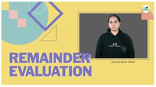 Remainder Evaluation | School Practice Problems | Avneet Kaur Saini | GFG school