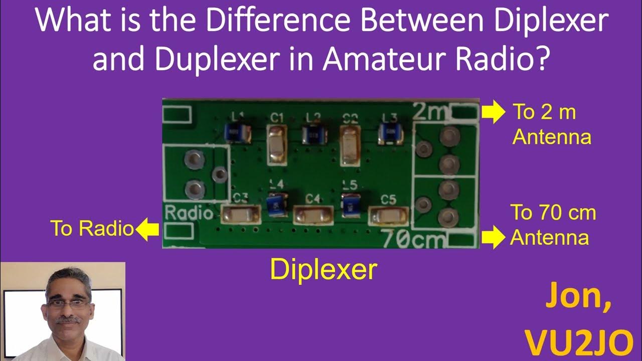 What is the Difference Between Diplexer and Duplexer in Amateur Radio