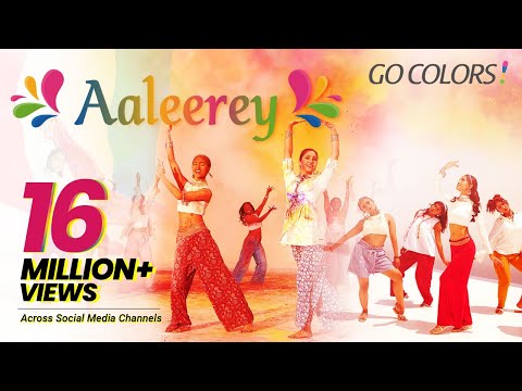Aaleerey | Go Colors Holi Song 2025 | Priya Mali | Ft.@anvishettydance & Alankriitaa @TheDancersClub - video from Go Colors