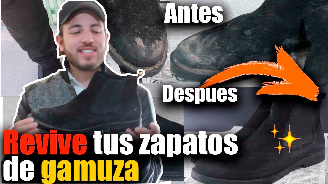 limpiar tus zapatos de gamuza | JR Style YouTube