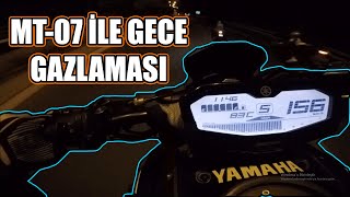 Mt-07 İle Gece Gazlamasi İzmi̇r 25