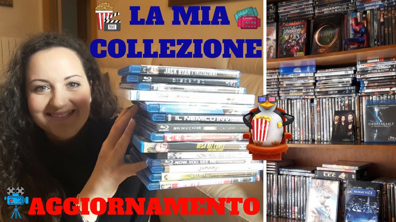 Il Cinema a Casa Mia , Aggiornamento sulla mia collezione DVD BLURAY