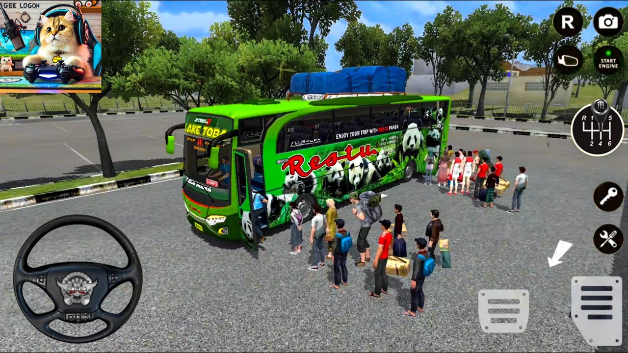 The Most Realistic Passenger Pickup Experience || Bus Simulator Indonesia