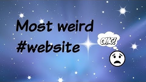 Tech episode #1 / Most Weird Websites / Mr4Tech