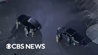 Police searching area in New Hampshire in connection with Brown and MIT shootings