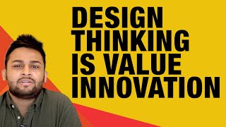 "Design thinking is all about value Innovation" - Kushagra Sinha, CEO, Jiny.io