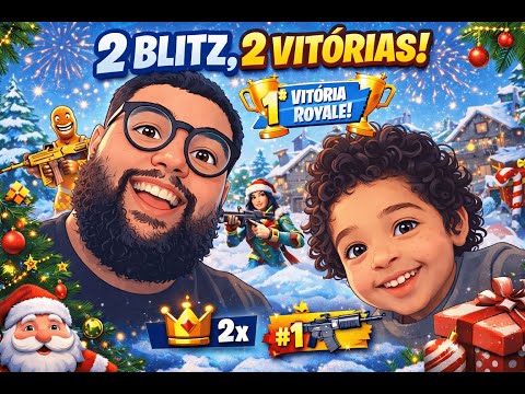 Ele tem 4 anos… e ganhámos 2 Blitz no Fortnite 😱🎮