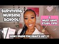 5 MUST HAVE STUDY TIPS FOR NURSING SCHOOL *How to Pass Nursing School and Achieve Good Grades!*