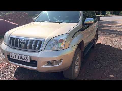 Video Toyota Prado 2 cầu máy dầu nhập nhật siêu cọp 2007 vẫn... - youtube