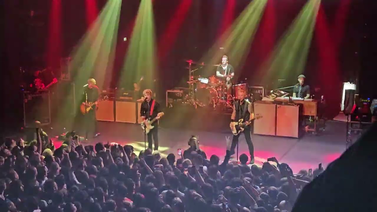 Green Day Basket Case La Bataclan Paris 04/11/23