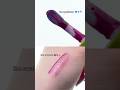 The applicator: 💙🧢🪁 The swatch: 🍇🍠🧘♀️ #lipoil #makeup #makeupswatches #trending #fyp #beauty