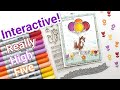 How to Create a Swing Card the Easy Way | Really High Five Stamps