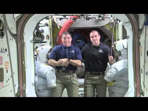 International Space Station Crew Discusses Life in Space with Chicago Media