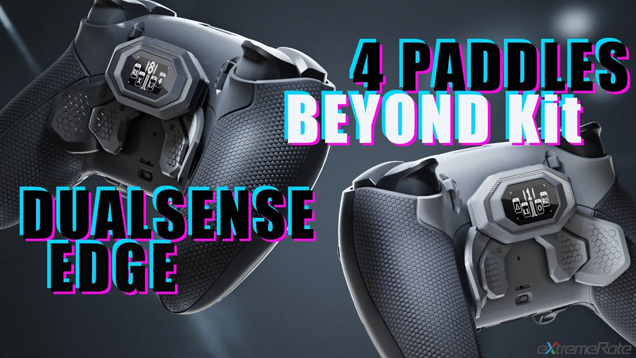 Инструкция по установке дополнительных накладок на контроллер PS5 DualSense EDGE от eXtremeRate